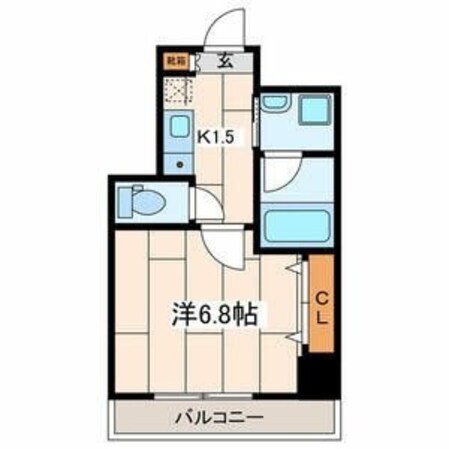 パティーナ川崎の物件間取画像